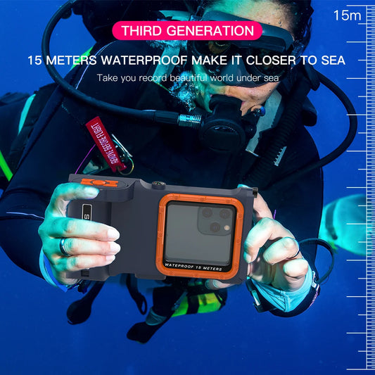 Bluetooth Scuba Diving/Snorkelling Phone Case